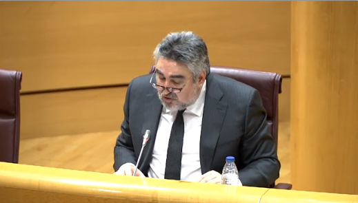 INAEM_Cultura's tweet photo. El ministro de @culturagob, @jmrdezuribes, ha comparecido hoy en la Comisión de Cultura y Deporte del @Senadoesp, donde ha detallado algunas de las medidas e iniciativas impulsadas para apoyar al sector de las artes escénicas y de la música 🎭🎶🩰 https://t.co/dvYADOjbTm
