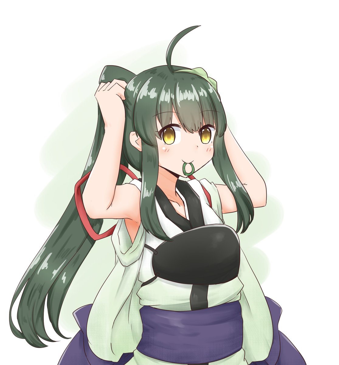 「246/2310
ポニテずんちゃん! 」|カメローのイラスト