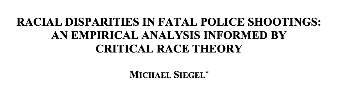 148/ "Interventions, such as inherent-bias training, aim to alter the way police officers interact with Black individuals. The empirical evidence ... suggests that training and interventions that change the way police interact with Black neighborhoods are needed."