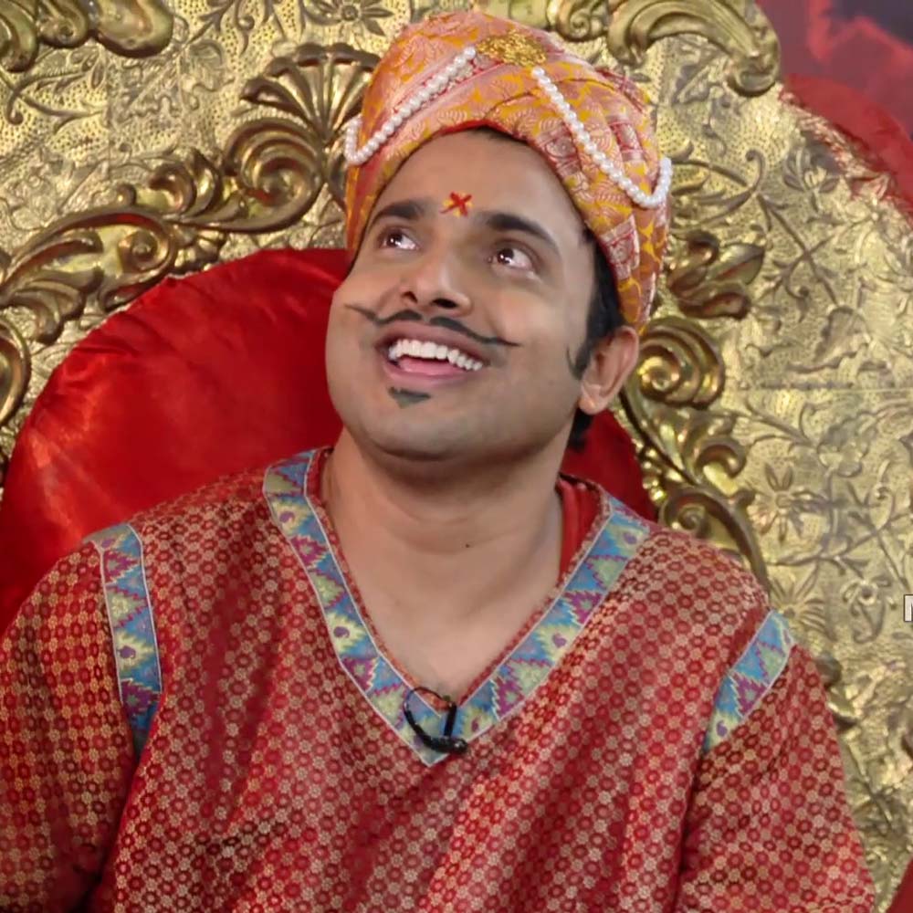 mallemalatv's tweet photo. #GetupSrinu on the sets of #funrajafun
#TogetherAtHome #VibeTogether https://t.co/YJnOq32wFI