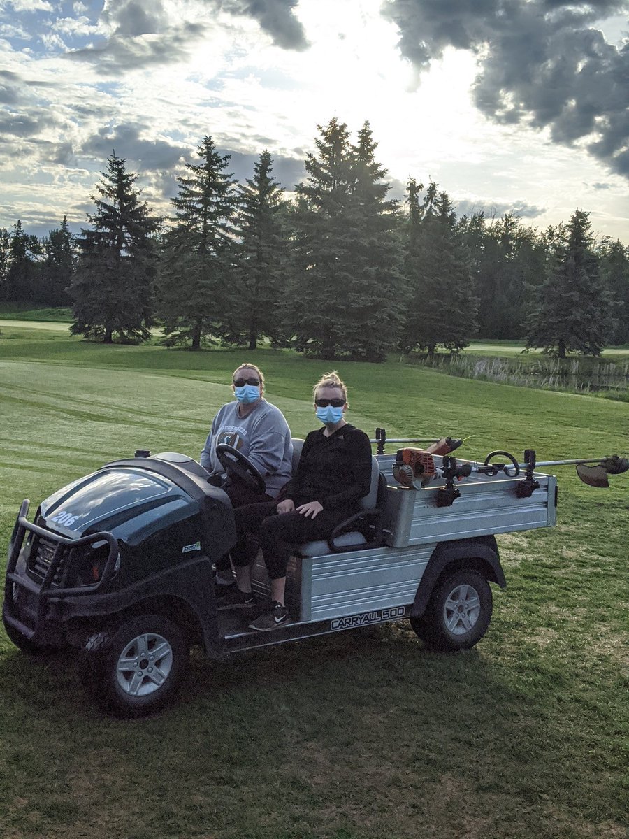 The new normal this year I suppose. #PClubTurfCare