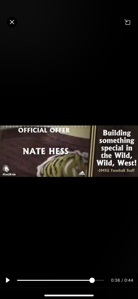 Nate Hess (@natehess17) on Twitter photo After a great conversation with @CoachHillerSMSU, I am excited to announce my first scholarship offer to Southwest Minnesota State University! Thank you for the opportunity <a href="/SMSUfootball/">SMSU Football</a>! Go Mustangs! <a href="/ArrowheadFB/">Arrowhead Football</a> <a href="/CoachHarris28/">Matthew Harris</a> After a great conversation with @CoachHillerSMSU, I am excited to announce my first scholarship offer to Southwest Minnesota State University! Thank you for the opportunity <a href="/SMSUfootball/">SMSU Football</a>! Go Mustangs! <a href="/ArrowheadFB/">Arrowhead Football</a> <a href="/CoachHarris28/">Matthew Harris</a>