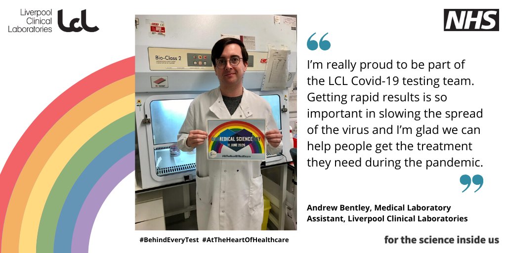 lplclinlabs's tweet image. Meet Andrew, one of our MLA’s in Microbiology @lplclinlabs carrying out the rapid #Covid19 testing #BehindEveryTest #BiomedicalScienceDay2020