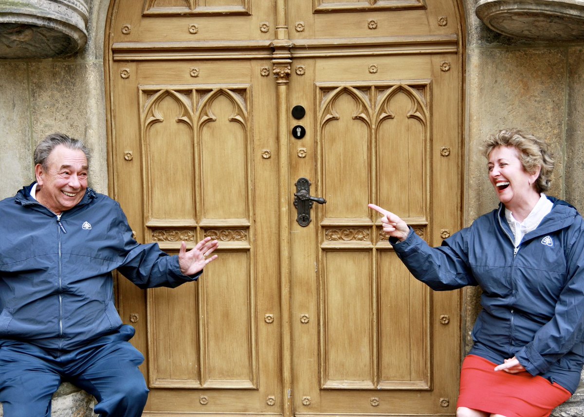 One of my favorite photos of them. From 2009 outside Luther’s house, sitting on the stoops Katie gave to Martin as a gift. 

Today would’ve been <a href="/RCSproul/">R.C. Sproul</a> and Vesta’s 60th wedding anniversary.