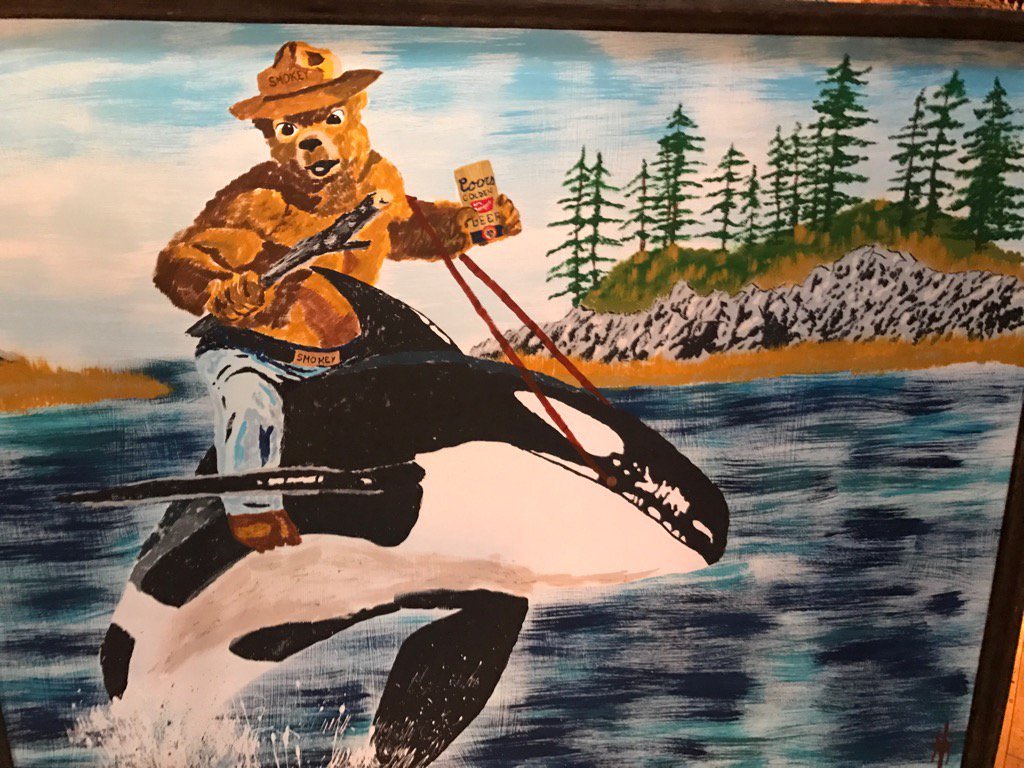 ClueHeywood's tweet image. I have to stop drinking while shopping for fine art