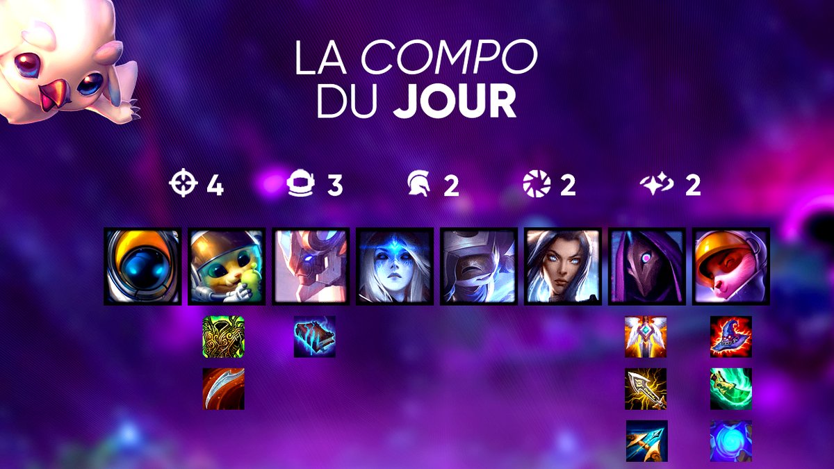armateam's tweet photo. La #compodujour qui se démarque depuis hier ! 🥳
🔸 La compo Astro Snipers efficace pour grind le ladder ! https://t.co/y5i1MUuTtV