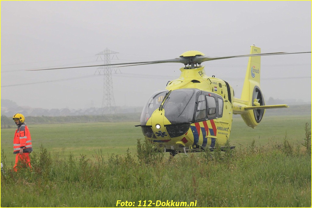 Meerdere gewonden bij verkeersongeval in Wergea ..