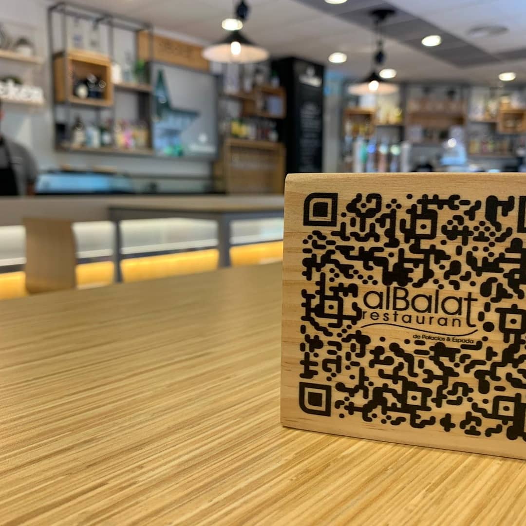 Nuestras cartas de Restaurante alBalat y Taperia /Terraza en cómodos y fantásticos Códigos QR realizados por @perezsalafailde  y <a href="/c2ocomunicacion/">c2oComunicacion</a>  donde podrás disfrutar de toda Nuestra Oferta Gastronómica y acceso directo a La Bodega del Restaurante desde la nueva Website.