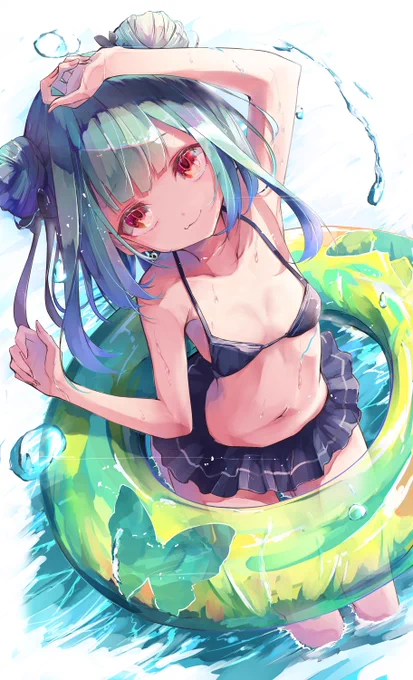 水着るしあちゃん?
断崖五絶壁の夏?
#絵クロマンサー 