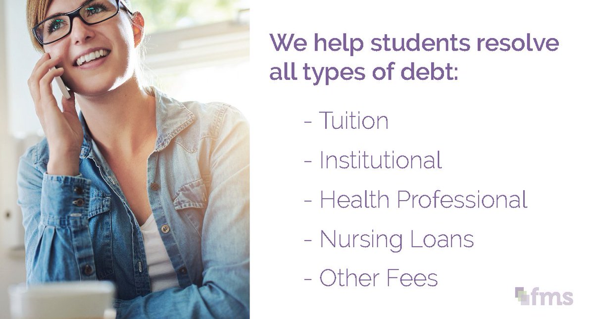 FMS has 15 years of experience in the Education Sector. We are a top-ranked private collection agency that provides debt collection and account resolution services to student loan borrowers. Find out more at fmsdc.com. #RevMax #StudentLoans #DebtCollection