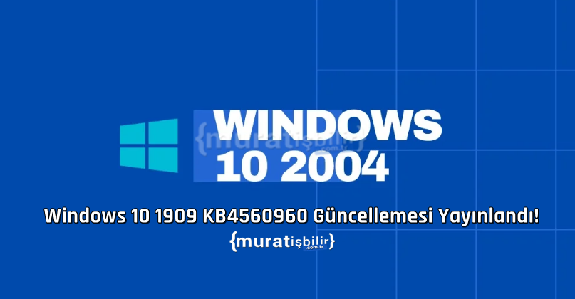 superlig_2026's tweet photo. Windows 10 1909 KB4560960 Güncellemesi Yayınlandı!
| https://t.co/9cI4l602Ix
#windows #Windows #windows2004 #windows10 #KB4560960
Gündem: #WeAreBulletproofTheEternal #kolkola #11HaziranDuenyaYalnızlarGuenue ZafereVarış ŞampiyonBarış https://t.co/N9G7ZOBsGh