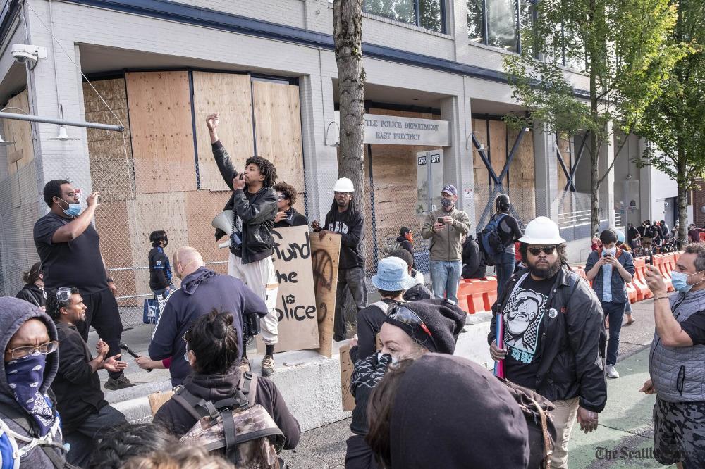 Much is free — speech, snacks, movies — in the newly named Capitol Hill Autonomous Zone, a protest society born from the demonstrations that pushed the Seattle Police Department out of its East Precinct building. 

Read more about the CHAZ: st.news/seattlechaz