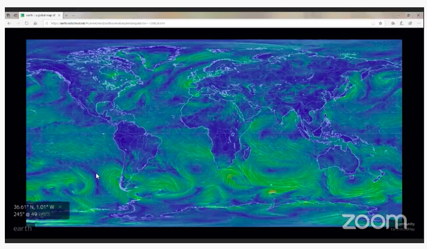 GeogAnna's tweet photo. This is going to be so useful for teaching next term particularly A level weather and showing concepts live to students. What a great tool to tell the story of the weather! #DtWTM Thank you @DoctorPreece ! https://t.co/bkWQm7xE34