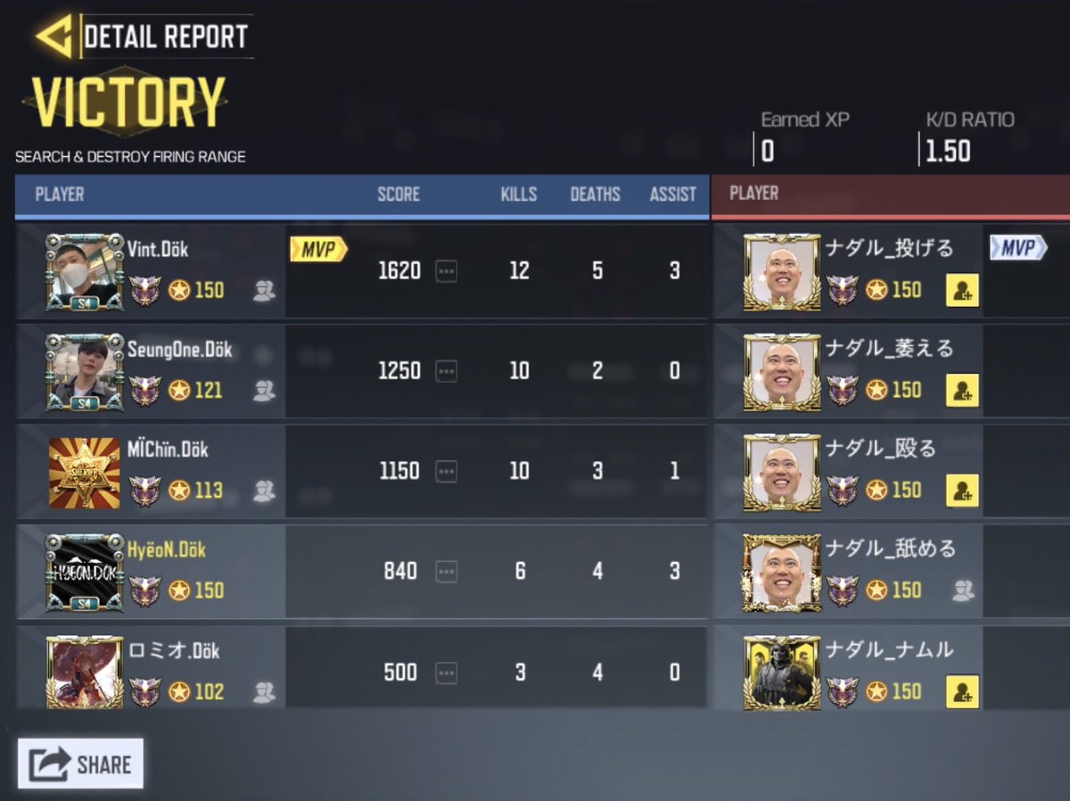 dokdo_kr's tweet image. 2020.06.11. GGL ルール スクリム 

dökdo.KR vs @ShonanMild 

3:0

 勝利  

お疲れ様でした。

#CODm 
#codmスクリム