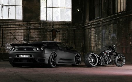 DamnAmazingCars's tweet photo. Murdered out garage ☠️ https://t.co/SoGCpW6Gv1