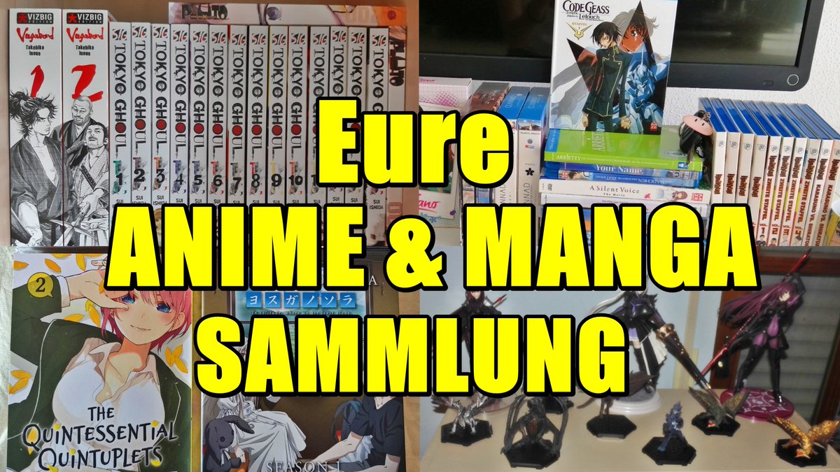 AnimeGedanken's tweet photo. Neues Video! 🔥

Ich reagiere auf eure Anime und Manga Sammlungen!

https://t.co/KmX7n46vIX

Teilen wäre MEGA! ❤️

#Anime #Manga #Reaction https://t.co/bTrVaRfggo