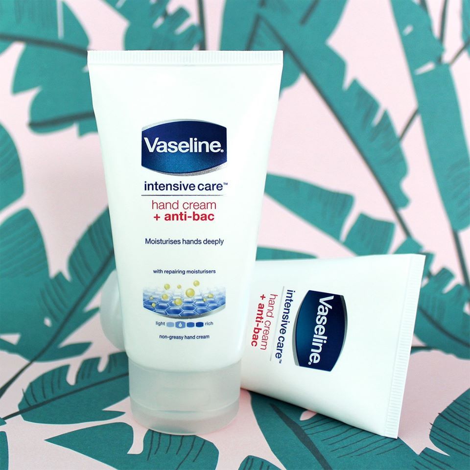 vaseline hand cream anti bac
