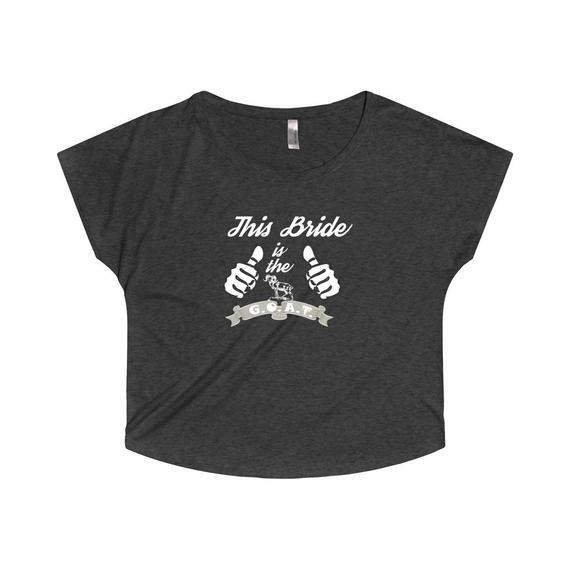 yealdeh's tweet photo. In the minouette shop: This Bride Is The Goat, Off the Shoulder Shirt, Bridal Shower Gift, Bride Gift, Honeymoon Shirt, Newlyeed Tee, Just Married Shirt, Slouchy, by YELDAEH at https://t.co/mzukNeKzTi https://t.co/Wx6Haq6fS7