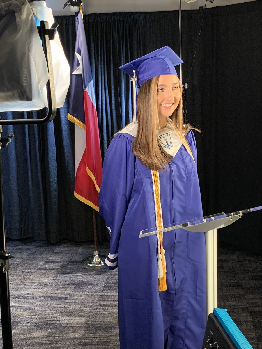 Check out THS Student Council President Eanthe Pieterse in the studio! #TaylorMade2020