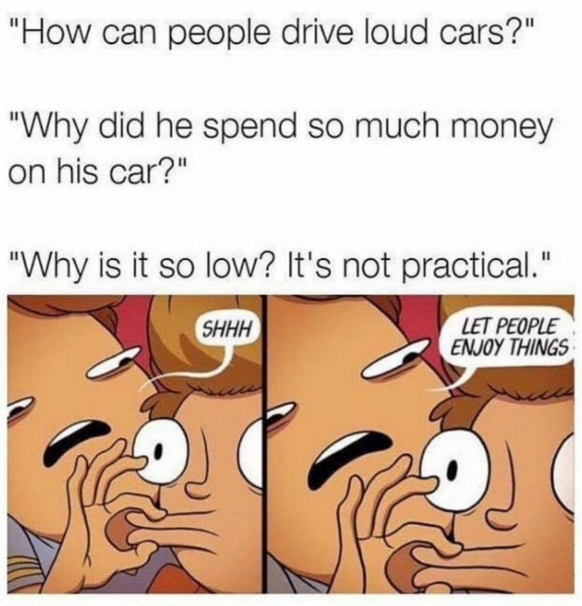Doesn't matter what vehicle you drive, how it looks or how it sounds, if you put the spanner time into something you love then don't let anyone question you! 🔰🙌