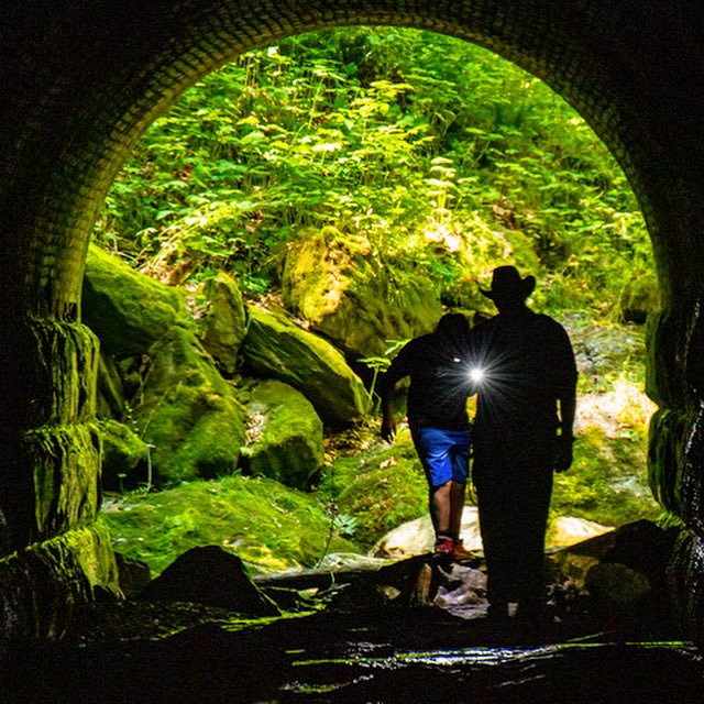 UnchartedLanc's tweet photo. Photographer Jim Goudie was kind enough to send me this candid photo he took of my son and I exploring the Grubb Run Culvert at #ShenksFerry.

If you are in need of some #properadventure, look no further than Shenks Ferry. https://t.co/5MBgcfW69I https://t.co/6Sj6MEL61W