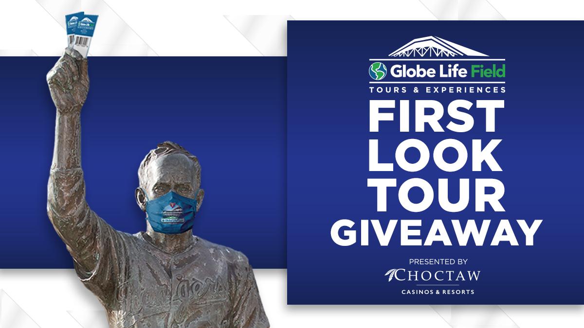 Rangers's tweet photo. Want to see @GlobeLifeField for yourself? RT for a chance to win a pair of First Look Tour tickets! 

Rules: https://t.co/GvFXEYVhEL https://t.co/dX5I6JpMA3