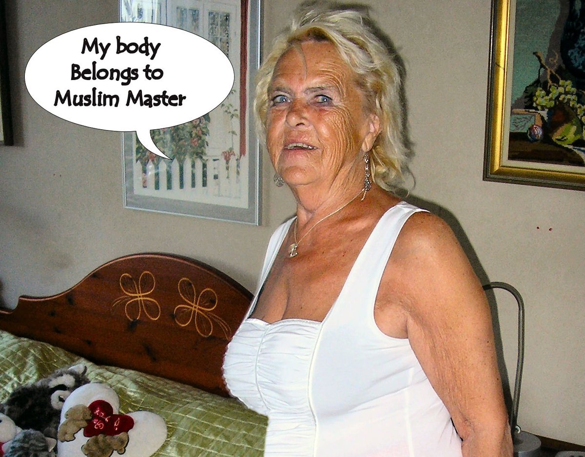LadyGunvor's tweet photo. Lady Gunvor for Muslim Master https://t.co/SjojvZ5Qo6