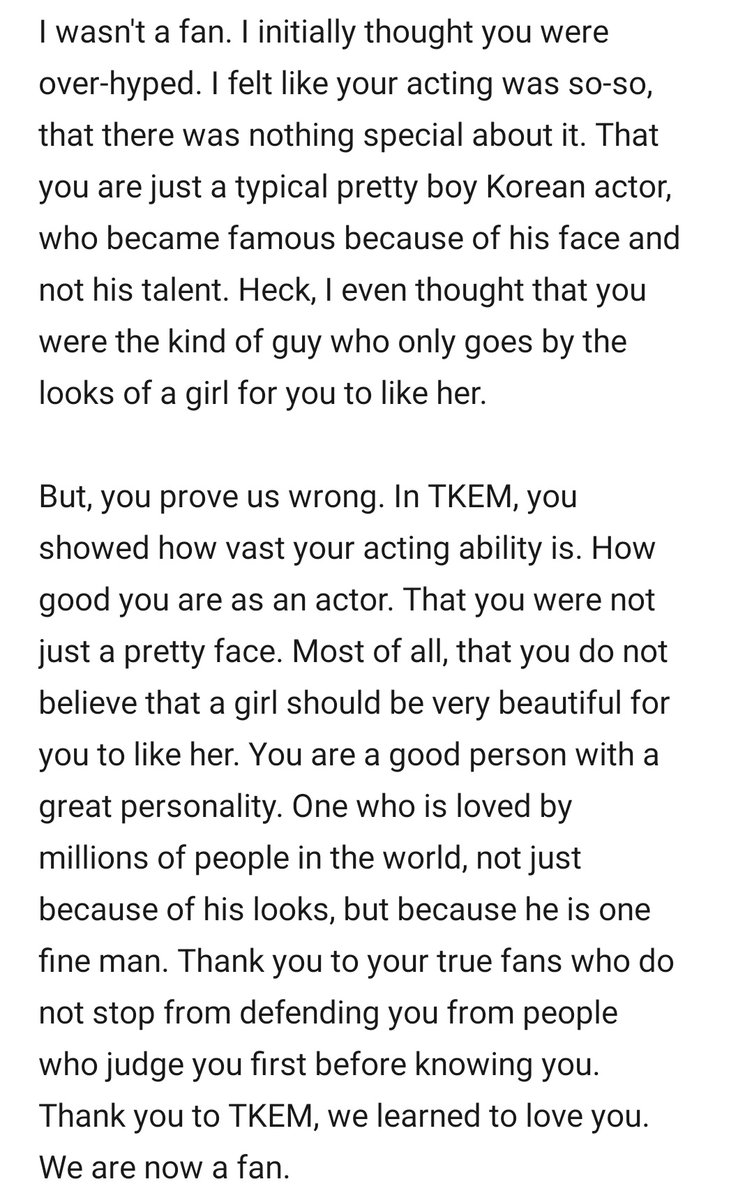 KGELMH's tweet photo. Appreciation post for LMH.

I know you won't be able to read this, but I just need to let this out for I may not be just the only one who feels the same way. 

#TKEMGloriousFinale
#TheKingEternalMonarchFinale
#LeeMinHo https://t.co/llUL8qwCWU