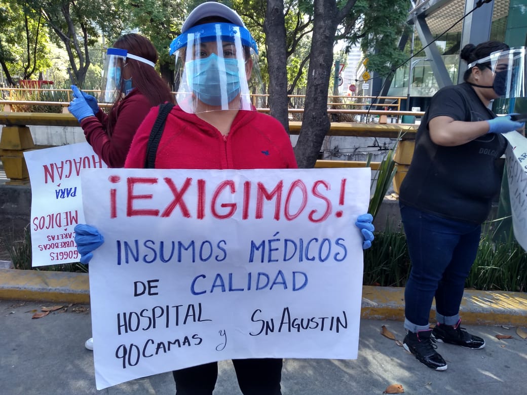 #MédicosEnPeligro
El hospital 90 camas requiere de instrumemtos de calidad para atender a los pacientes COVID19  Seños presidente @lopezobrador_