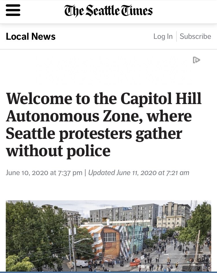 We’ve got local coverage! Here’s  @seattletimes, welcoming all of us to the neighborhood. Less glowing profile of Mr. Bundy.