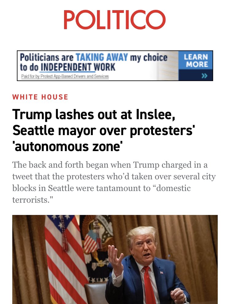 And, of course, it wouldn’t be a thread without the “AKSHUALLY it’s  @realDonaldTrump’s fault” narrative. Here’s  @politico’s entry. Does anyone remember who was the President in 2014? I’ve forgotten.