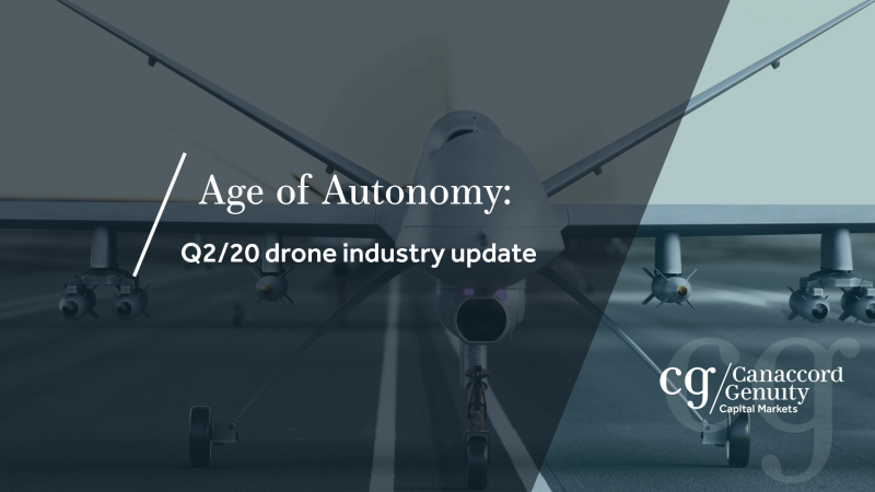 ARPASUK's tweet photo. Age of Autonomy: Q2/20 drone industry update.

We believe the drone ecosystem will benefit from likely structural changes as a result of the COVID-19 pandemic.

Read Here> https://t.co/2cERzKIxZv

#DronesForGood #Drone #Drones #DroneSafety #UAV #UAS https://t.co/bBC3VBljsI
