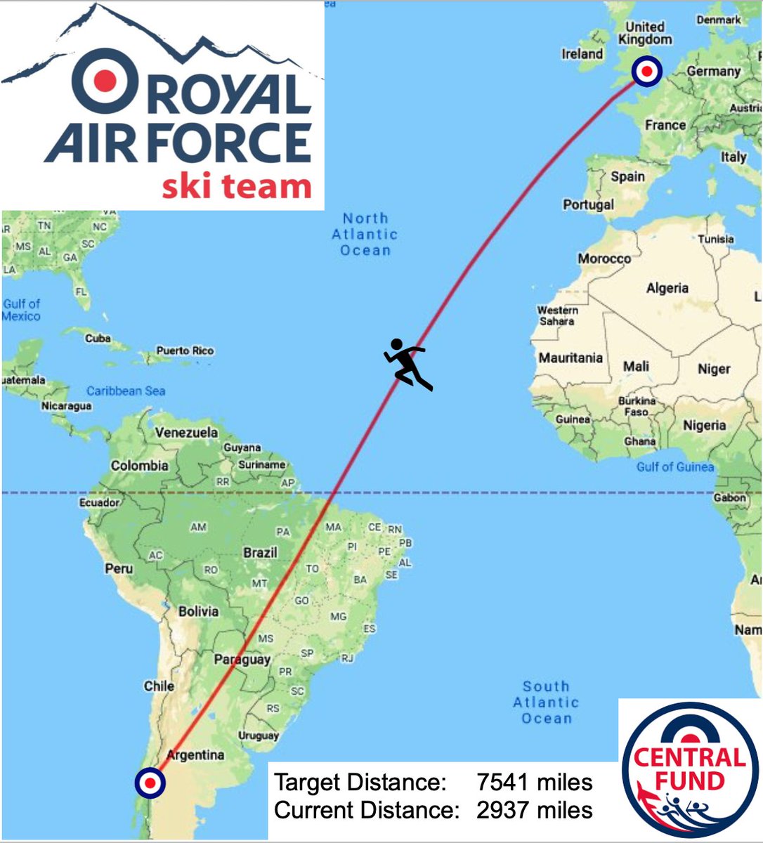 We are into the third week of our #chilechallenge and nearly at the half way mark.
Please donate at our Just Giving Page justgiving.com/fundraising/ra…
to support the amazing work that the <a href="/RAFCentralFund/">RAFCentralFund</a> does