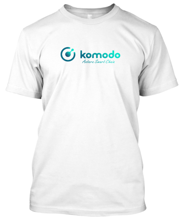CuzznDread's tweet photo. “Komodo Antara” t-shirt
The Built On Blockchain Shop
#TheBOBshop @KomodoPlatform
#PayWithCrypto #NIXmarketplace
$KMD $NIX $BTC $LTC $BEAM $CLOAK $BLOCK ++
https://t.co/CVtOZnZkiM
#Komodo $KMD #Antara #Blockchain #AtomicDX #CryptoMerch https://t.co/kmgXA7A4jC