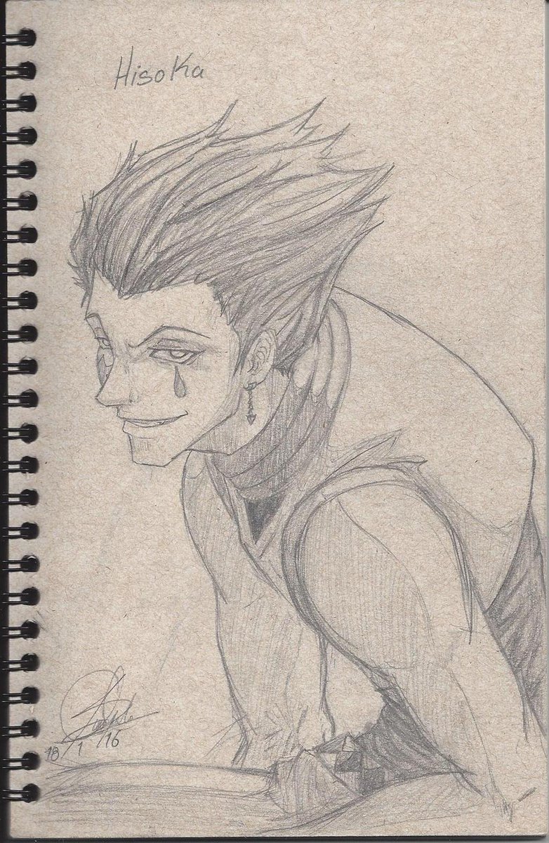 ArtZazil's tweet photo. Hisoka Sketch!

#fanart #hisoka #hxh #hunterx #hunterxhunter #hisokamorow #morow #sketch #boceto #drawing #practice #art #sketchbook #quicksketch #doodle #hisokahunterxhunter https://t.co/7CayjEadWv