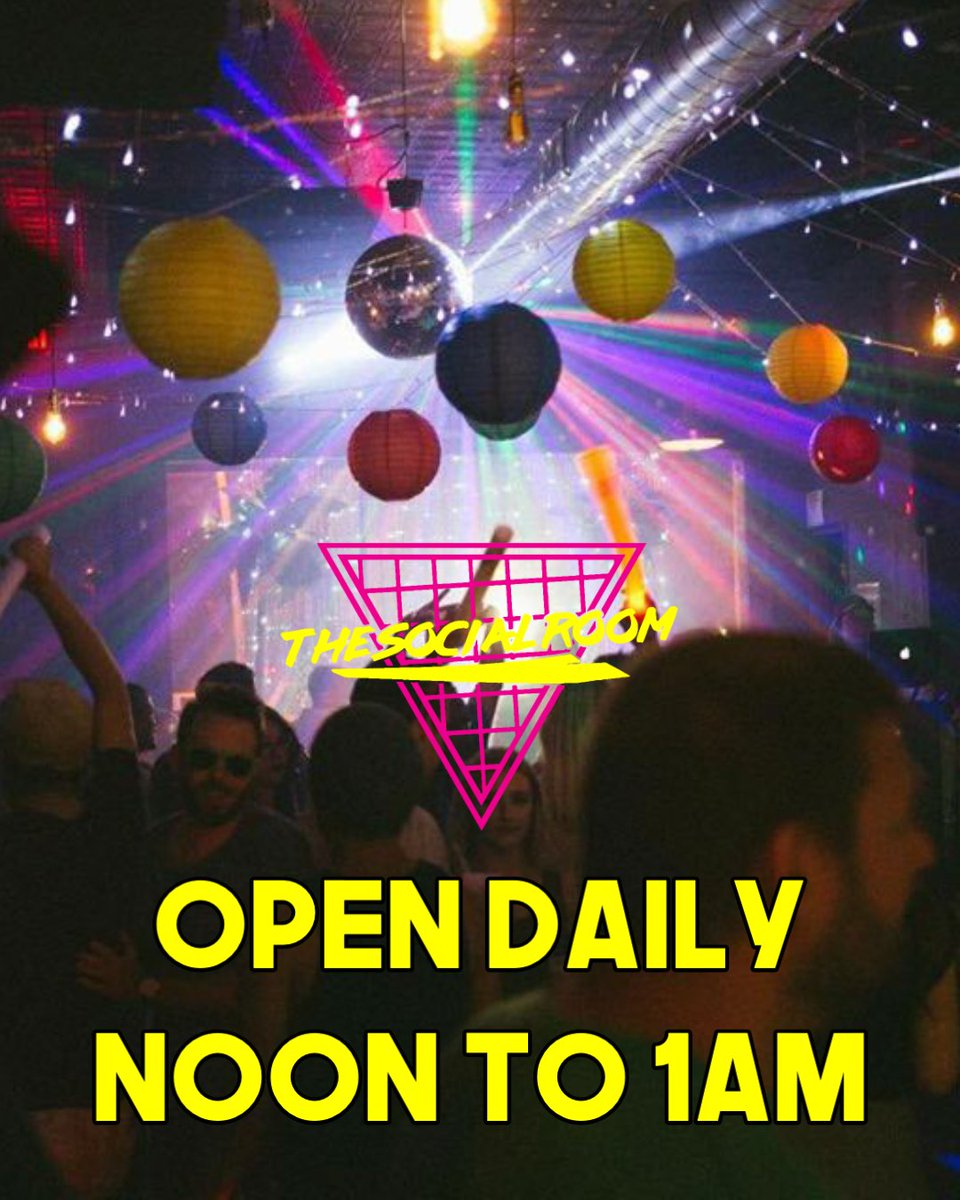 SocialRoomCoMo's tweet photo. Day drinks, lunch, dinner,  we're always here for you. https://t.co/hsA9Dwh5qk