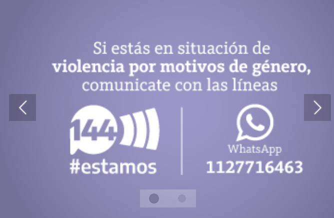 MartinMartnz's tweet photo. Nuevas vías de contacto para asistir a víctimas de violencia de género en sitio web del Banco Nación https://t.co/TSXFodzSfH https://t.co/3odvj4un8h