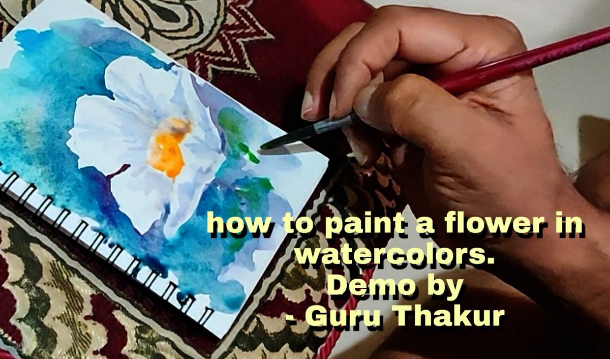 youtu.be/KLdUjXgrEXg 
Do watch watercolor painting demo. practice brings perfection.#lockdownbusiness