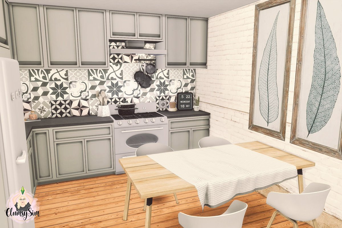 ClumsysimYT's tweet photo. Pinecrest Apartments #404 | RENOVATED | CC!!!
.
Download list of the CC i used in the DB of my Youtube Video!!
https://t.co/xpiRcpWwVR
#ShowUsYourBuilds #simscc #TS4 #Sims #Simsapartments #Simsecoliving https://t.co/Yvz8trgxMQ