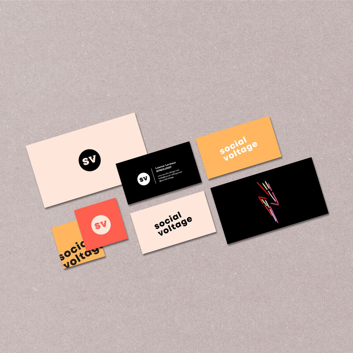 recurstudio's tweet photo. Branding for @socialvoltage ⚡️A social media and digital agency helping brands to identify and connect with current and new audiences. 💥 https://t.co/MXFZs2wEn3