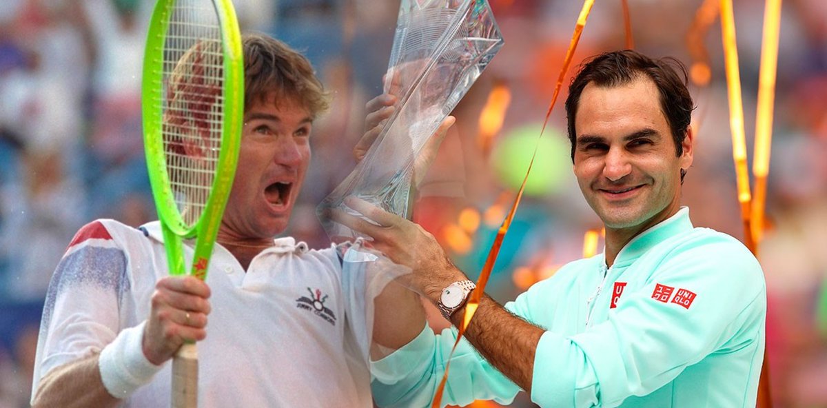 goitiatenis's tweet photo. ¡SUEÑA DESPIERTO! Connors se retiró a los 43 años, ganó 109 títulos, el último con 37, y logró 1.274 victorias. Y Federer volverá en 2021 con 39 años, lleva 103 títulos, el último en Basilea 2019, y suma 1.242 triunfos.
RT si podrá quebrar alguno de esos dos récords históricos https://t.co/9xOLzLXXhv