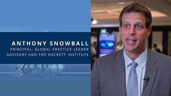 TheHackettGroup's tweet photo. #HackettBPC Interview Series –The Hackett Group’s Anthony Snowball discusses why world-class performance matters and how companies are measuring digital transformation performance. Watch now: https://t.co/2HIaS20CXD https://t.co/kJaD2751jR