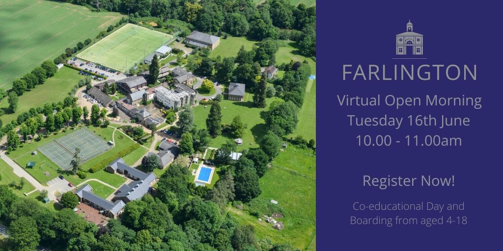 Farlington_Sch's tweet photo. There is still time to sign up for our first Virtual Open Morning next Tuesday 16th June at 10am
https://t.co/2TowpYVtiQ
#prepschool #seniorschool #sixthform #boardingschool #coeducation #sussex #horsham #virtualopenday #OpenDay #LiveOpenEvent #alwayslearning #onlineopenday https://t.co/scLpMvtG7F