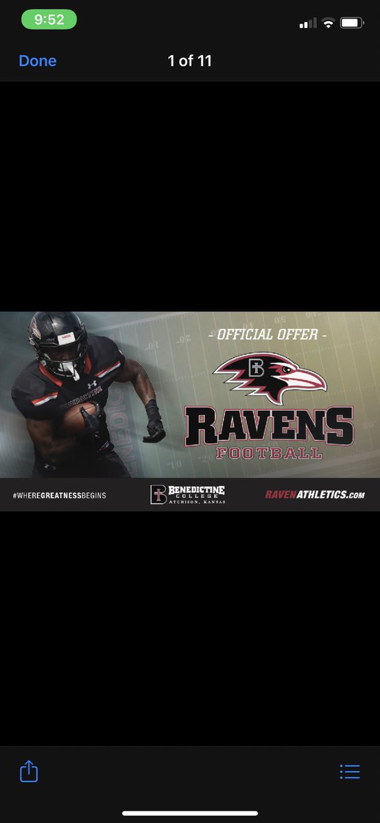 Diamonte_Bright's tweet photo. After a amazing talk with @coach_hauser I’m blessed to say I have received my first offer to Benedictine College @CoachHathcock  @CoachPerrone @dridgeathletics @gridironarizona https://t.co/FnPXtMeIv0