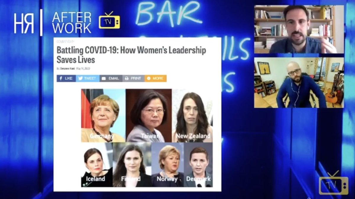 Hablando con <a href="/RafaDiaz1/">Rafa Diaz</a> y <a href="/davidmespresso/">David Garrote Yáñez</a> sobre #liderazgo femenino. #HRafterworkTV 
🔗youtu.be/BcA1TEsLa4Y
#HR #RRHH