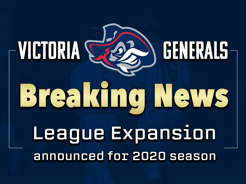 VicGeneralsTCL's tweet photo. Minor League Affiliates Join Forces with TCL for 2020 Season

https://t.co/i8nvaDG2di https://t.co/4BCyAjTsA8