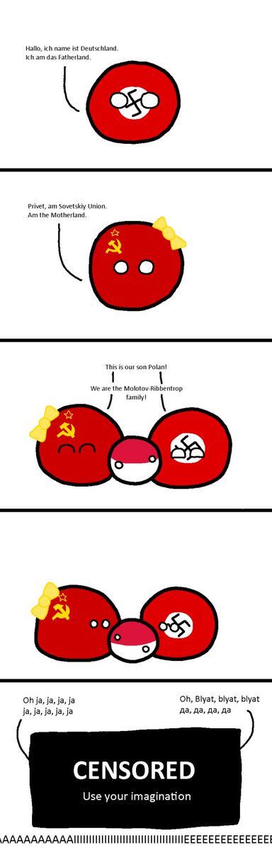 polandball100's tweet photo. Meet the Molotov-Ribbentrops via reddit https://t.co/O0YmnVGmAp https://t.co/n6BeDLNFV4