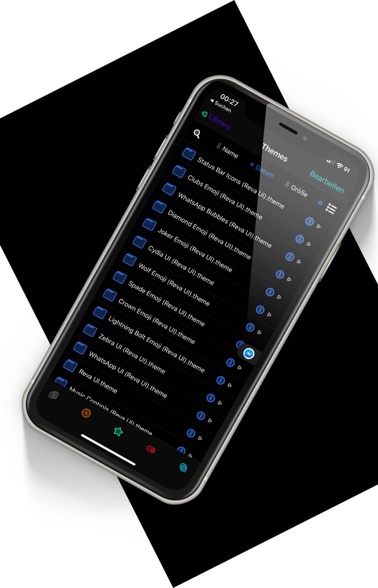 mctechnology17's tweet photo. Look at my Filza, this is amazing!#RevaUI by @alolastmoment
#theme #ios13 #ios #ipad #mac #macpro #iphone #iPadPro #cydia #jailbreak #unc0ver #sileo #chimera #getzebra #installer #checkra1n #tweak https://t.co/7nWHroFxci