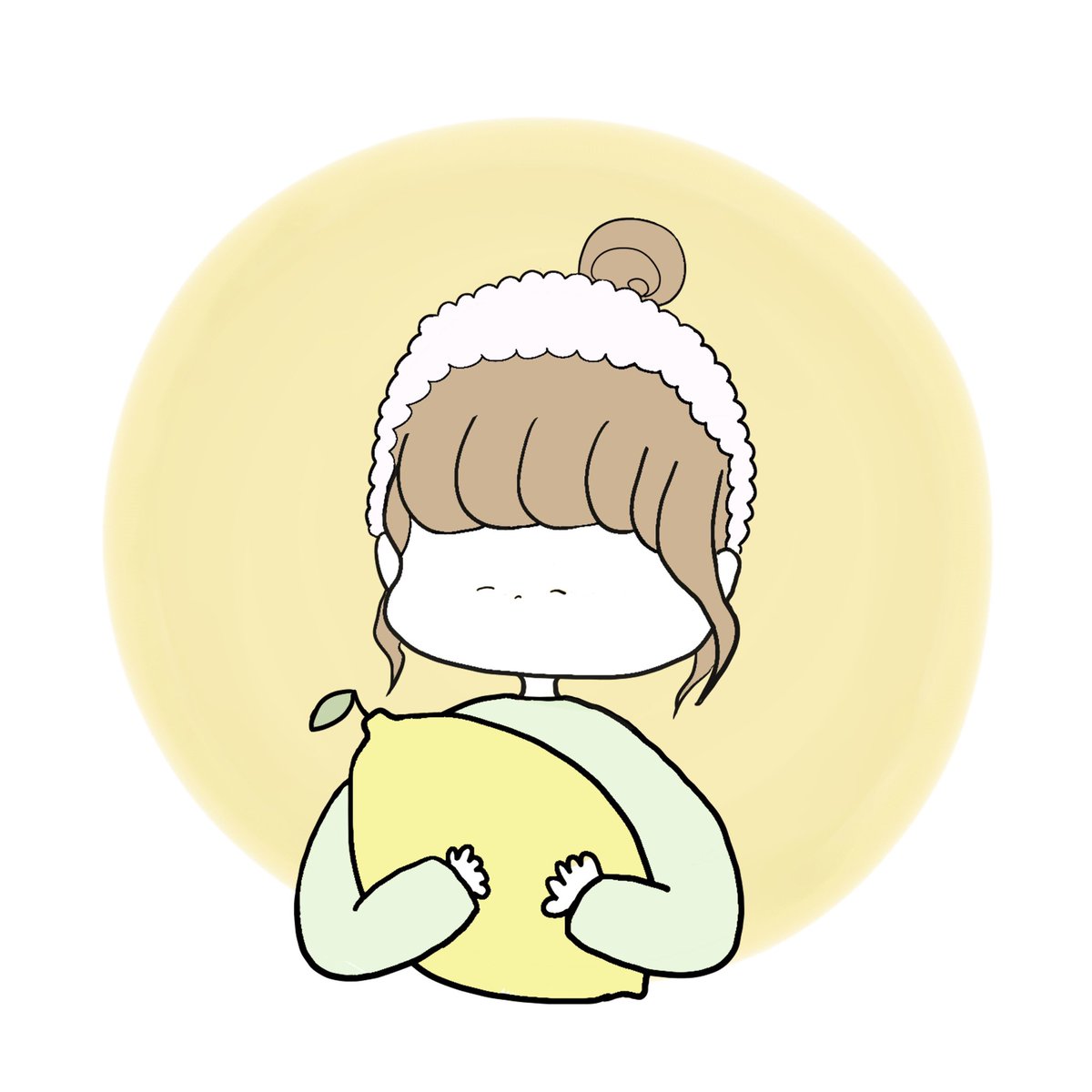 あかりん レモンのプレゼント イラスト イラスト好きな人と繋がりたい イラストレーター 女の子 ゆるいイラスト ゆるい 可愛い 手描き お絵描き おえかき 癒し ほっこりしたらrt Illust Illustration Illustrator Girl Lemon
