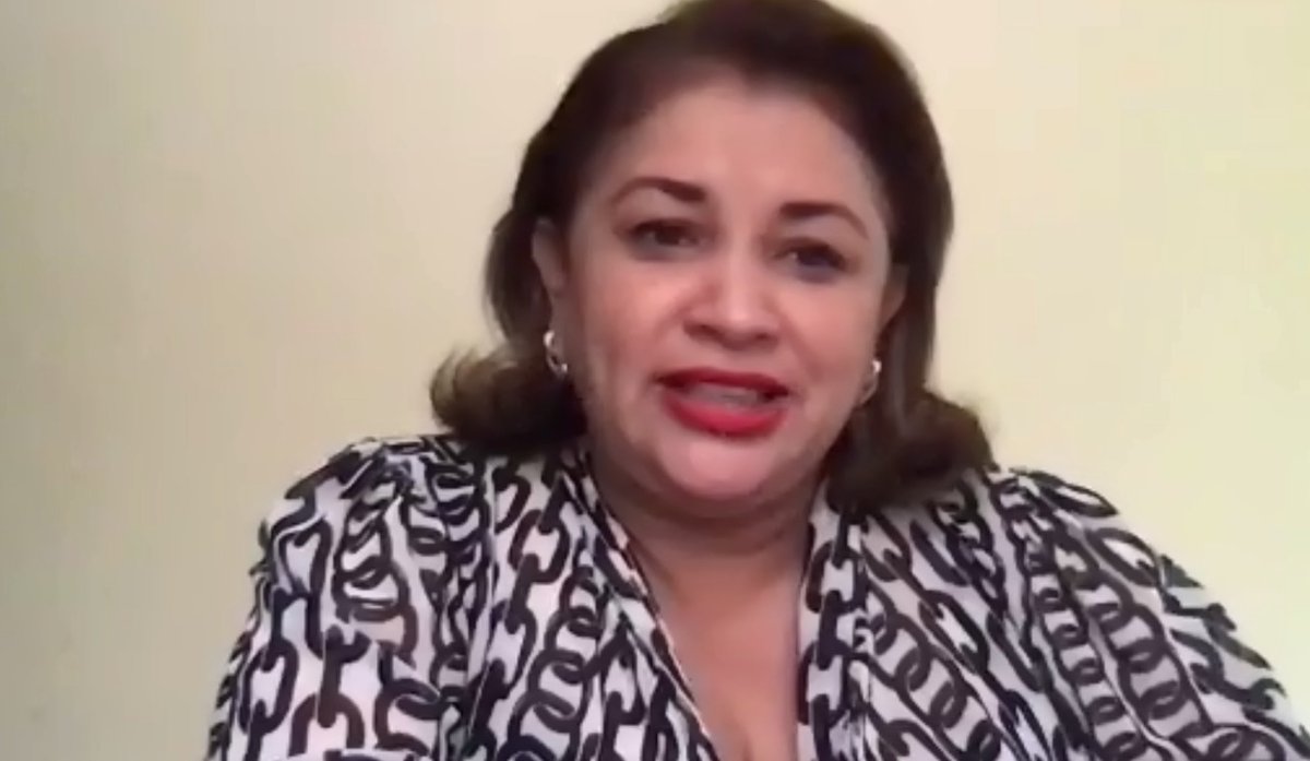 CIDH's tweet photo. #WebinarCIDH | Glenda Ayala, Comisionada Presidenta del #CONAPREV #Honduras indicó que las pruebas de #COVIDー19 son insuficientes lo que aumenta el riesgo de contagios entre #PersonasPrivadasLibertad que además no pueden ser distanciadas ni aisladas debido al hacinamiento. https://t.co/ozXxfm9sVc